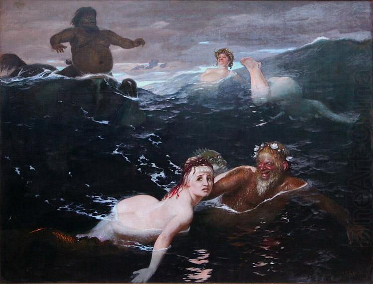 The Waves (mk09), Arnold Bocklin